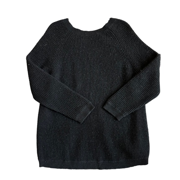 Vince Womens Black Wool Blend Knit Crewneck Long Sleeve Sweater Size XS - Picture 2 of 11